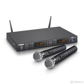 LD Systems WS1G8  Wireless Mic System 2xHandheld Microphones