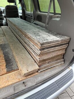 OSB desky na šalování