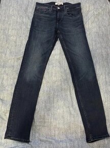 Džíny Tommy Jeans Austin Slim Tapered - 28/34 - Tmavě modré