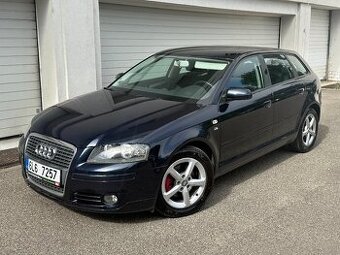 Audi A3 1.8T 118kW 2008 6-RYCHL, 143TKM, NOVÁ STK, L/Z KOLA