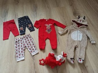 Vánoční set pro miminko - vel.0-3m