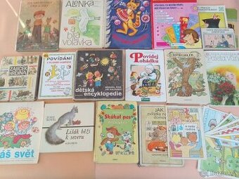 knížky pro děti -cena za všechny
