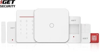 iGET SECURITY M4 + senzory + kamera