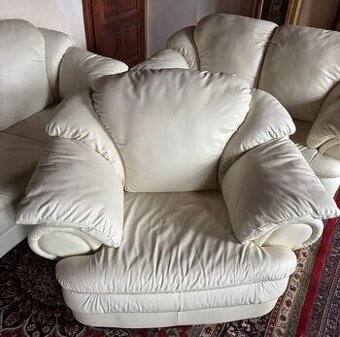 Kožená sedací souprava 3+2+1,5834