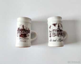 2x frťánek, štamprdle, paňák Kroměříž - suvenýr, 2 kusy