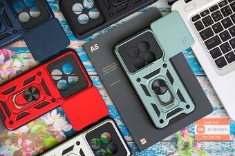 Outdoorová pouzdra s magnetem, stojánkem, krytkou foto