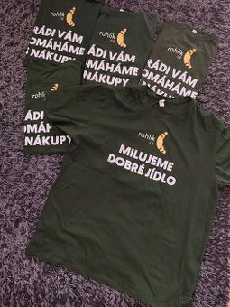 5x tričko Rohlik. cz