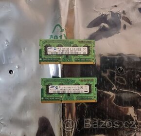 RAM pamět DDR3 2GB notebook