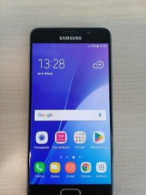Samsung A5 2016 - A510F černý, kov,sklo - 1