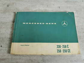 Mercedes-Benz W114/W115 Návod k obsluze originál/8