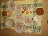 Kunštácká jídelní souprava, keramická 33dílů - 1