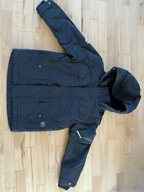 Zimní bunda černá vel. 6-7 let, asi 110/116