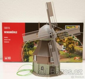Větrný mlýn-1 - modelová železnice H0 (1:87)