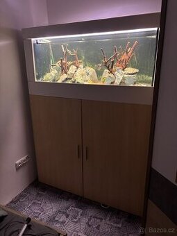 300L Akvárium, s plným vybavením