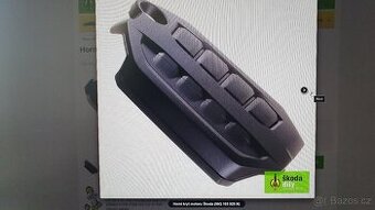 Designový plastový kryt motoru