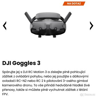 FPV GepRc Vapor X + Tango 2 Pro = DJI Goggle3