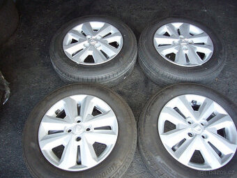 LETNÍ KOLA orig.DACIA SANDERO-LOGAN 15" 4x100 6" et-40,