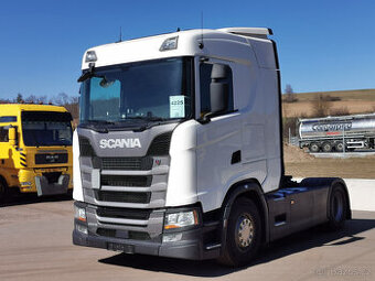 Prodám tahač návěsů SCANIA S450 EURO 6 D dvouokruhová hydr.