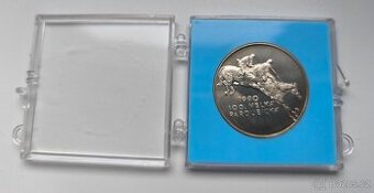 100 Kčs 1990 - VELKÁ PARDUBICKÁ - PUNCOVANÁ