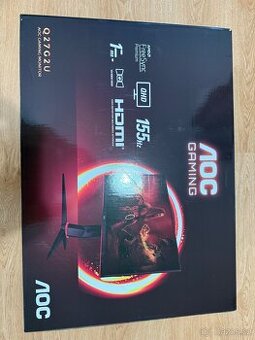 Herní 27" QHD 144Hz monitor AOC Q27G2U - záruka