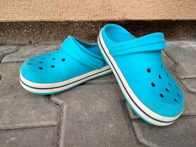 Dětské modré CROCS vel. 33 - 1