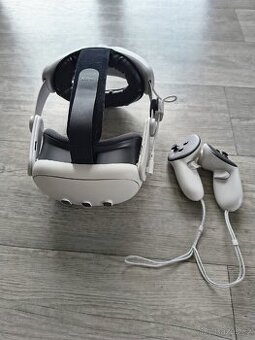 Meta quest 3 + kiwi strap 10000mAh baterie - 1