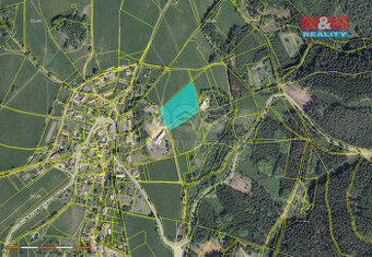 Prodej pole, 7865 m², Náchod - Dobrošov