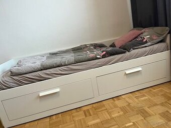 Postel BRIMNES Ikea 80/160x200