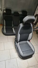 Škoda rapid spaceback interiér sedačky