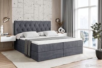 Boxbed Boxspring 2 barvy Nadine 180x200cm Nová