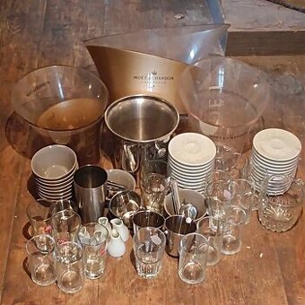 Prodám 3 chladící mísy Chardon Moët s příslušenstvím