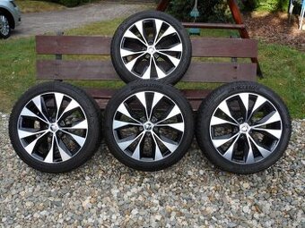 Originál Alu Kola Škoda 18+Pneu Zimní 5x112 ET 44