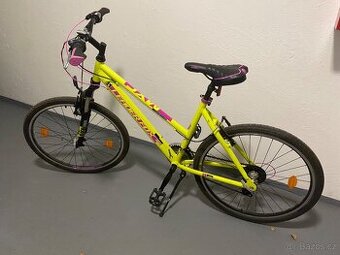 LEADER FOX MXC Lady žlutá/fialová