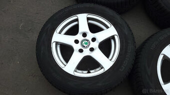 90% zimní ALU kola 15" 5x112 Octavia 2 + 3