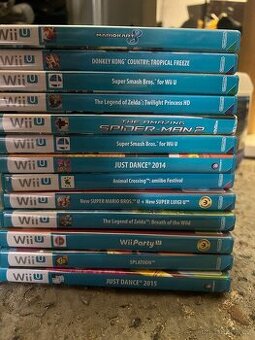 Hry a příslušenství na Nintendo Wii a Wii u