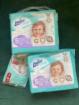Linteo Baby plenky 5 Junior Premium (11-21 kg)