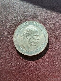 5 koruna 1907 KB korunovační FJ I.