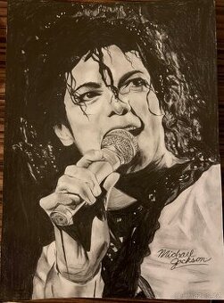 Portrét - Kresba - Michael Jackson