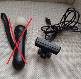 PS3 Pohybový ( Move) ovladač Sony+Kamera EYE