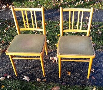 Dvě židle TON 1970