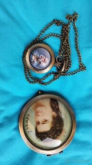 hodinky kapesní  s portrétem France Josefa ,novodobé