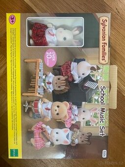 Sylvanian Families- set školní hudební výchova