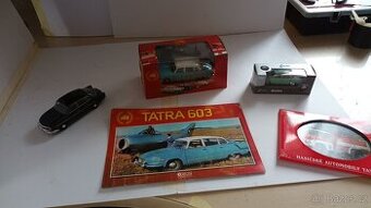 Modely Tatra 603 a Škoda 100 - cena za vše