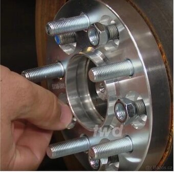 25MM DISTANČNÍ VLOŽKY KOL Z LEHKÉ SLITINY PRO FORD FOCUS MK2