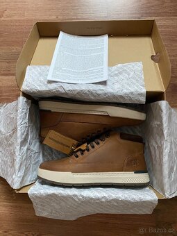 Nové pánské kožené podzim./zimní boty Weinbrenner - č. 42