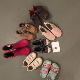 Dětské botičky vel. 27 k dochození-6 párů