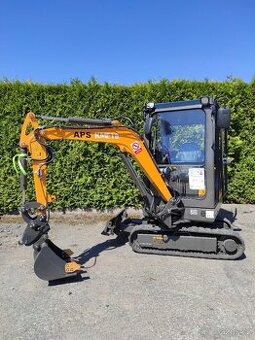 minirypadlo, minibagr, bagr,  motor Kubota