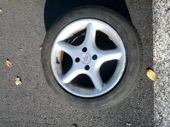 ALU kola R15 4x112 H2 ET38 + Letní PNEU RIKEN 195/55