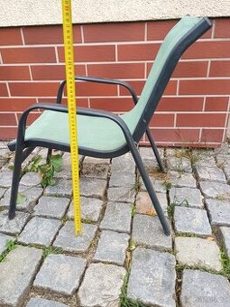 Dětská kovová zidle 2ks