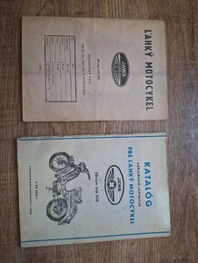 Jawa 50-555 návod+ katalog dílů